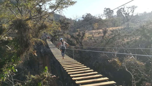 Ponte sospeso a Etúcuaro