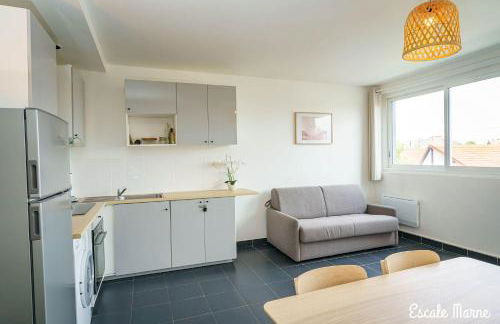 Zen Loft by Escale-Marne - M8 Tour Eiffel - AC - Climatisation - Parking Gratuit - 101 - Foto 14