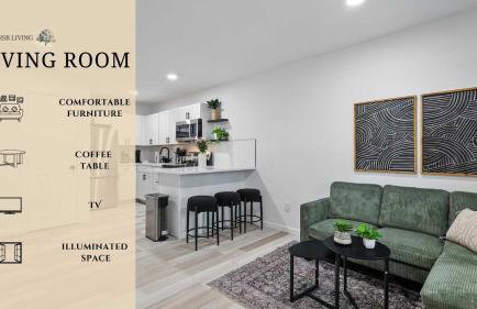 Modern 2BR Unit 3 Hot Tub - Foto 8