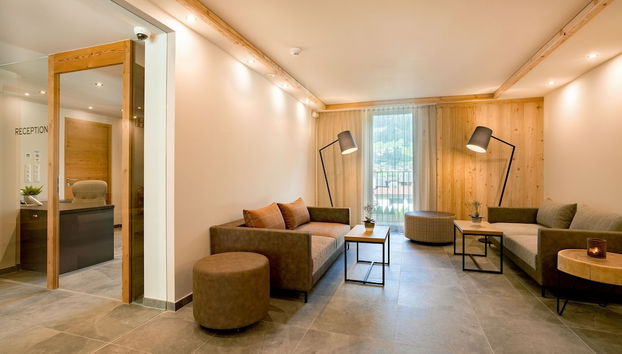 Zona de estar del vestíbulo