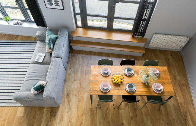 4B Loft Penthouse Industrial City views - Foto 13