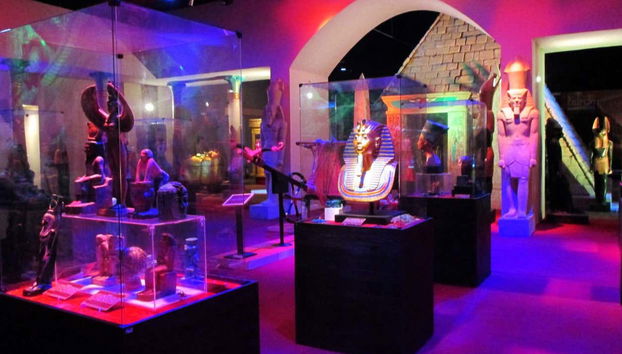 Área interna do museu