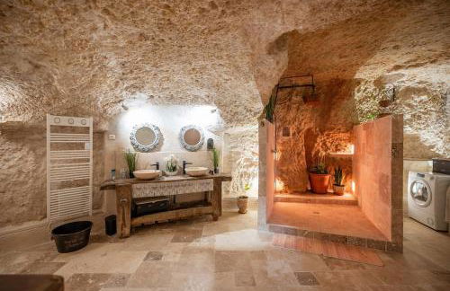 Maison troglodyte de luxe 10 pers proche Amboise - Foto 8