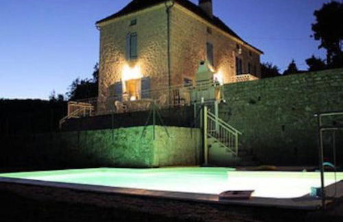 Gite st cirq Lapopie piscine vue imprenable - Foto 8