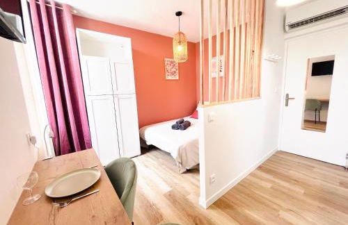 LE QUAI 3 - Studio neuf LUMINEUX CALME - CLIM - WiFi - Gare à 200m - Foto 8