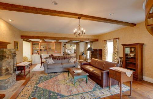 Historic New Lebanon Hideaway on 33 Private Acres! - Foto 12