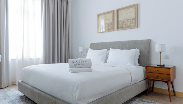 1BR with Ocean Views Palm Jumeirah - Foto 4, Habitación