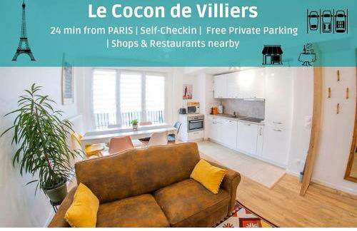 Paris & DisneyLand - 2min From Train Station - Private Indoor Parking - Foto 1