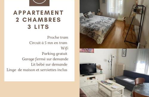 Appartement à 2km du circuit, proche tram, accès direct du circuit en tram en 5 mn - Foto 1