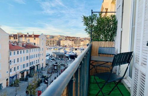 Le Phocéen : T4 balcon vue Vieux-Port - Foto 3