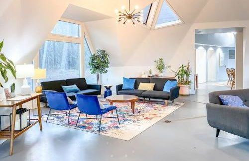 Bell Circle Eccentric Geodesic Dome-Home - Foto 10