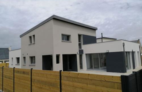 Villa de la plage des Amiets #piscine intérieure privée# les pieds dans l'eau - Foto 9