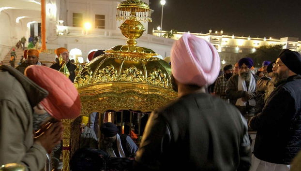 Desfrutando da cerimônia