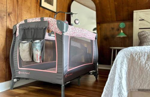 Family A-Frame, HotTub, FirePit, ClimbingWall, EVCharger, & More - Photo 56