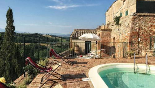 Pasqui Villas La Capanna accogliente casa in paese con vista piscina WiFi - Foto 1, sunbed