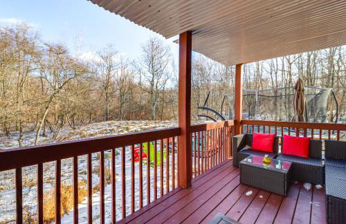 Private Spa, Fire Pit and Deck Poconos Home! - Foto 28