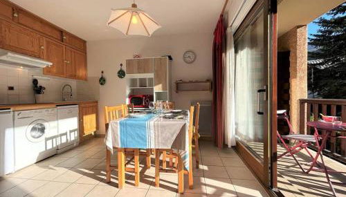 Serre Chevalier, appartement T3, 4 personnes plein sud avec balcon, près des pistes, Meublé touristique 3 étoiles - Foto 4