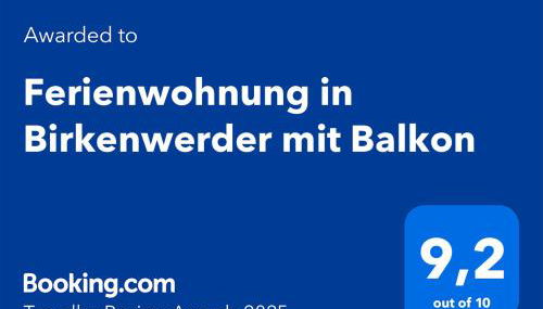 Ferienwohnung in Birkenwerder mit Balkon - Foto 2