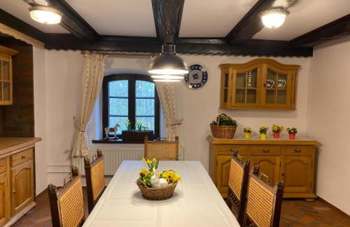 Apartament w XIX-wiecznym Spichlerzu nad Jeziorem z dostępem do parku i widokiem na Dworek Modrzewiowy z 1823 roku - Foto 17