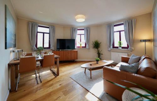 EDLER WOHNRAUM Noble Stadtoase mit Boxspringbett, Kaffeevollautomat & Parkplatz - Foto 6