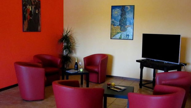 Sitzecke in der Lobby