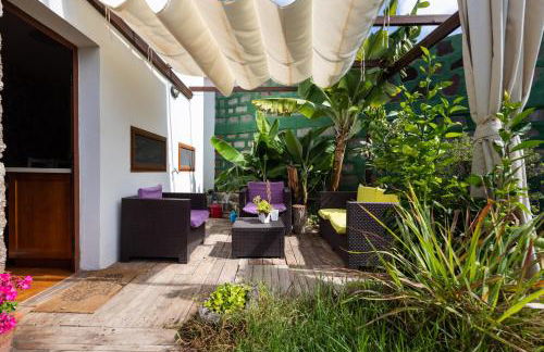 Villa Canaria piscina jacuzzi jardín - Foto 14