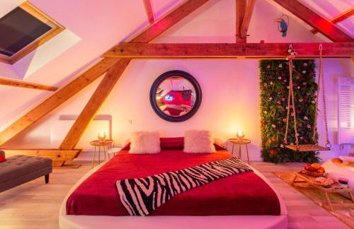 Suite Romantique 45m2-Amiens Centre-SPA & Parking - Foto 4