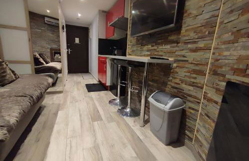 Studio les 2 Alpes au Village 1800m-Commerces et télésiège à 50m-Retour ski au pied - Photo 15