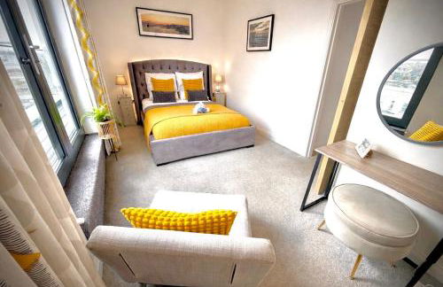 Margate Penthouse Private Balconies Sea Glimpses Gated Parking Air-Con The Penthouse Margate - Foto 7