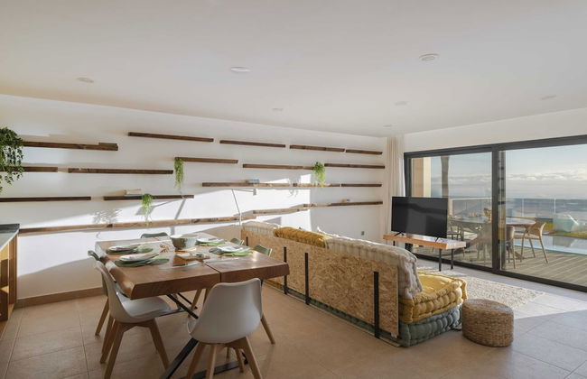 With Pool and Superb sea View - Villa Candelária - Foto 31