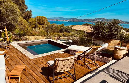 VILLA VUE MER sur la presqu'ile de GIENS - Foto 11