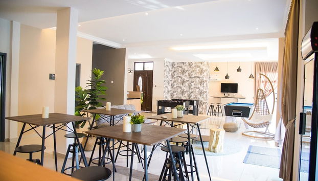 Sala de estar do lobby