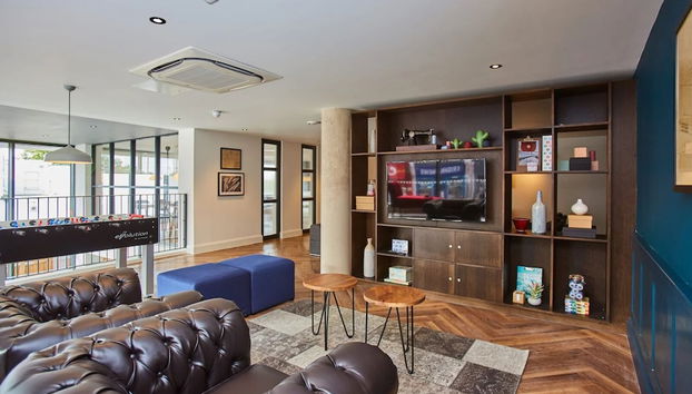 Sala de estar do lobby