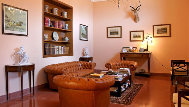 Zona de estar del vestíbulo