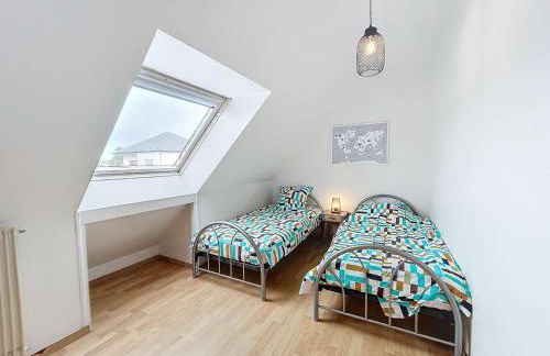 Maison à 500m de la plage avec jardin, 4 chambres, Wi-Fi et parking - 8 couchages - FR-1-361-539 - Photo 22