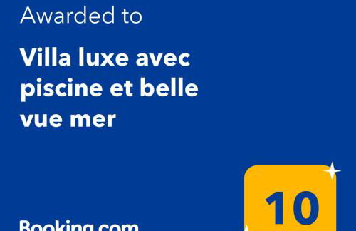 Villa luxe avec piscine et belle vue mer - Foto 2