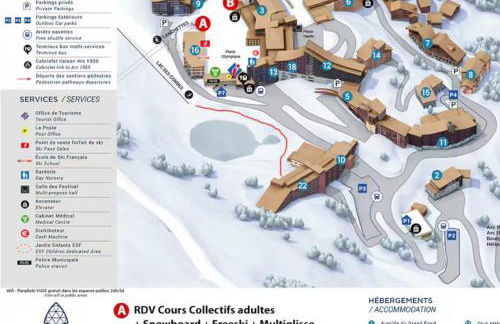 L'observatoire du MontBlanc - Ménage inclus - Lits faits à l'arrivée - Arc 2000 - Ski IN OUT - LaConciergerie du Varet - Foto 21