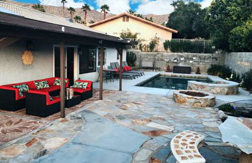 Mineral Saltwater Solar heated Pool & Spa Oasis with mountain views and Koi pond - Foto 45