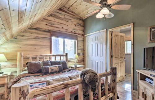 Fire Pit and Game Room Heber-Overgaard Cabin! - Foto 11