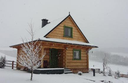 Domek jak z bajki - stylowy domek z bali z kominkiem - Foto 22