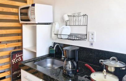 MSFlats Paripueira praia varanda c rede cozinha Wifi Ar split - Foto 29