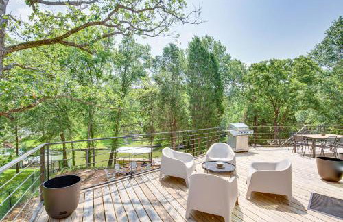 Dock and Fire Pit Cedar Creek Lakefront Retreat! - Foto 27