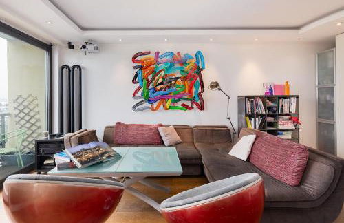 Top floor with Eiffel Tower view and roof top - Foto 3