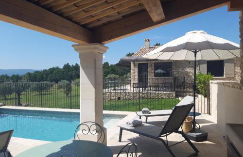 Bastide Toujours Dimanche, Maison de vacances avec vue & piscine chauffée - Photo 14