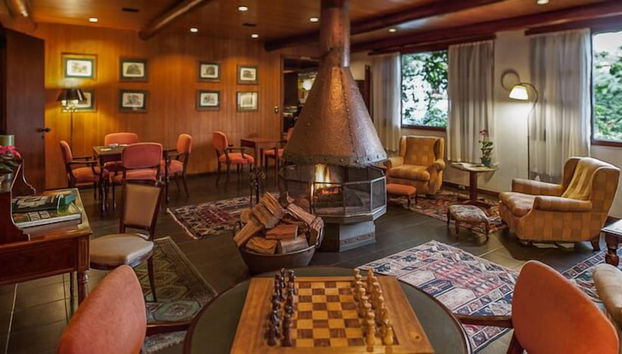 Zona de estar del vestíbulo