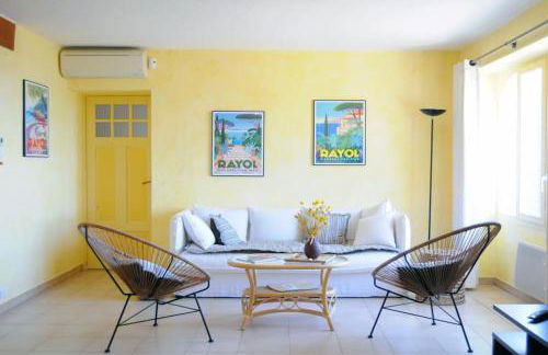 Rayol vue mer jardin plage à pied - St-Tropez 25km - Foto 3