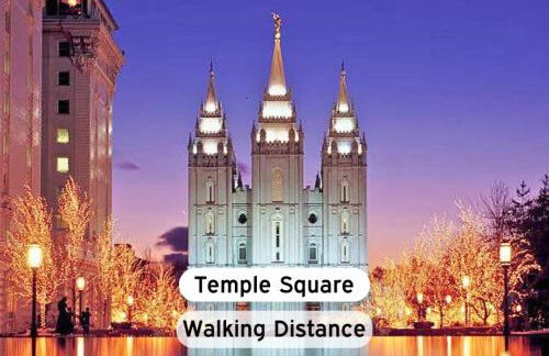 Modern 1BR w Parking, Near Temple Square & Delta Center - Foto 53