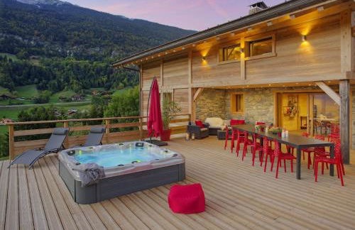 Chalets des Aravis Kitz et Buhel avec Jacuzzi 12 et 15 personnes - Foto 60