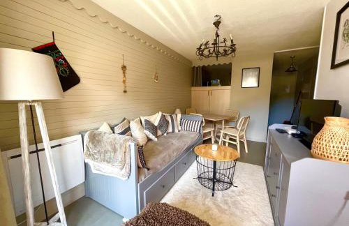 Appartement 35 m2 4p proche des pistes de ski la foux d Allos Avec piscine chauffée saison été et wifi - Foto 5