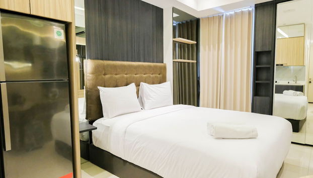 Warm Studio With Access To Mall At Supermall Mansion Apartment - Foto 3, Habitación